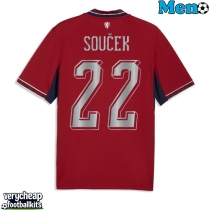 Czech Republic Tomas Soucek #22 Replica Home Shirt World Cup 2026 Short Sleeve
